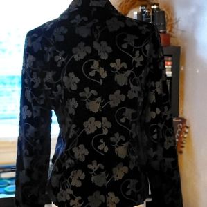 Black velvet Jacket